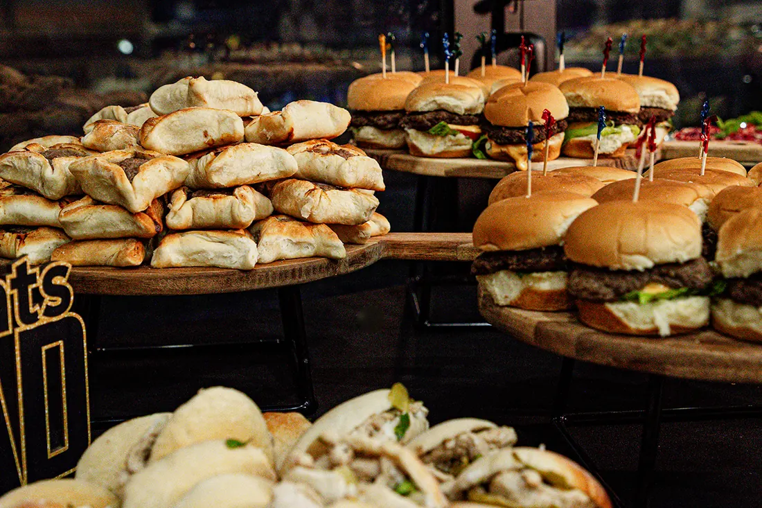 Arabisca catering sliders