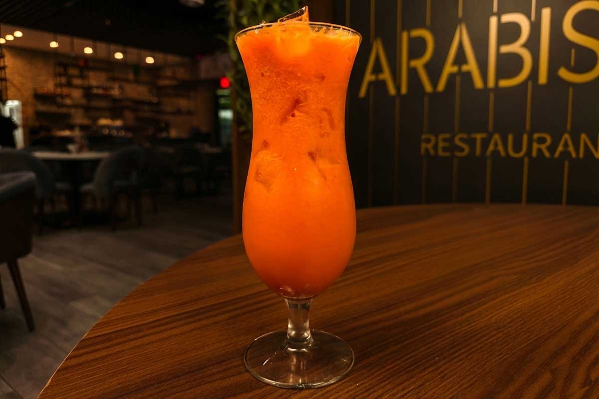Fresh Carrot Juice at Arabisca