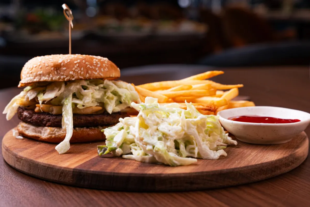 Lebanese Burger at Arabisca