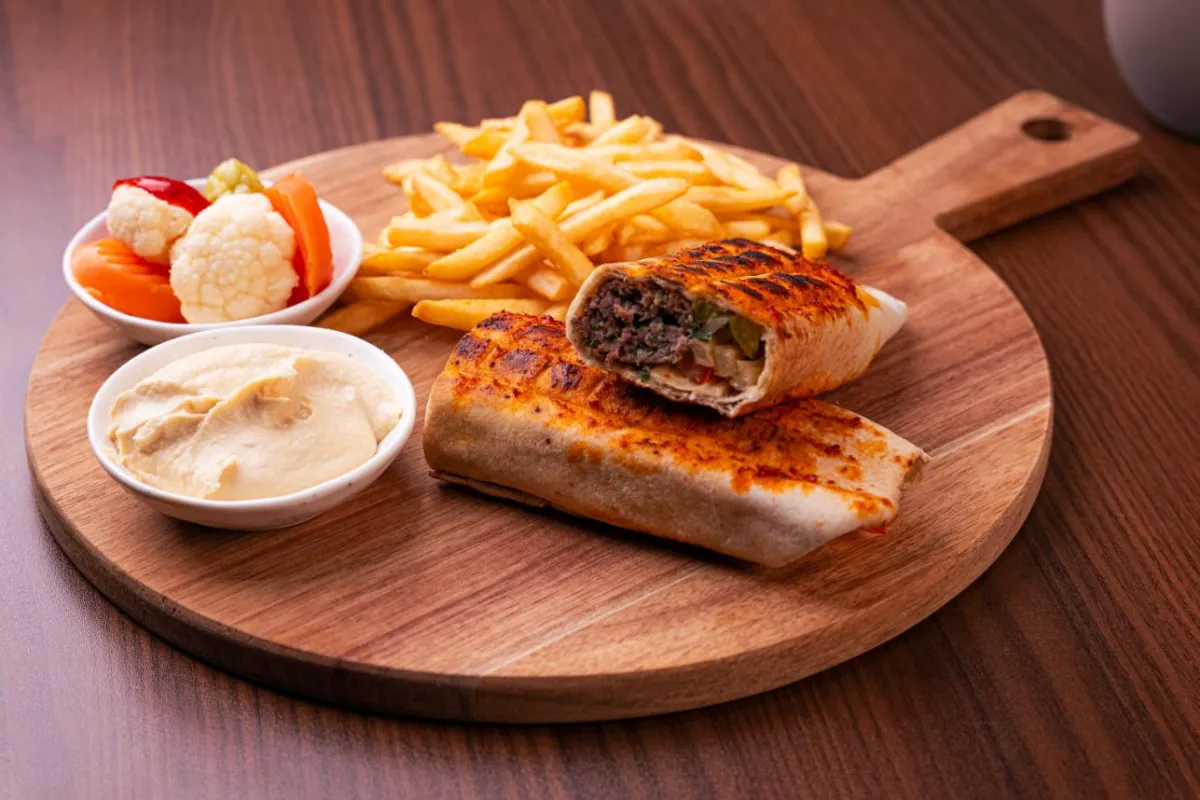 Kafta Wrap at Arabisca