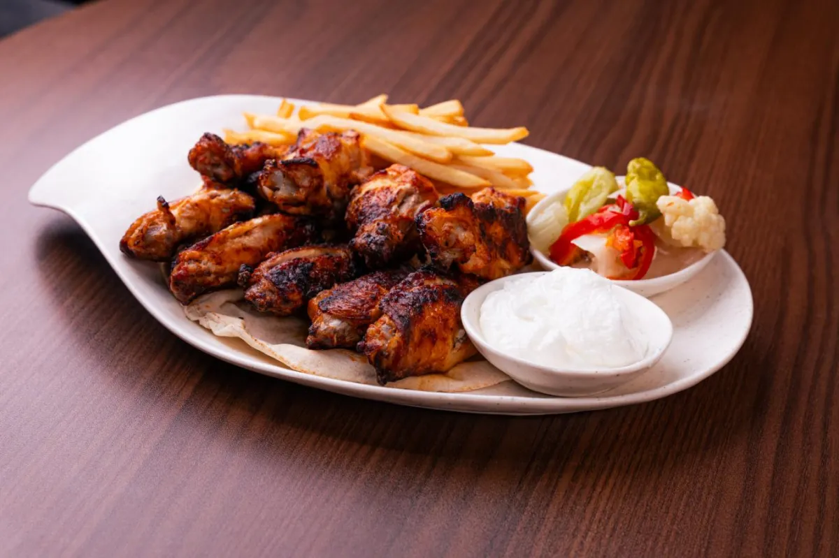 Beirut Style Wings at Arabisca