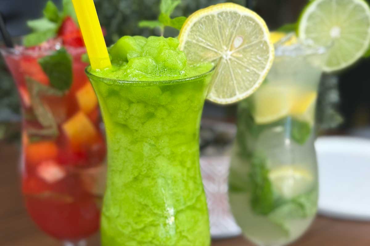 Frozen Mint Lemonade at Arabisca