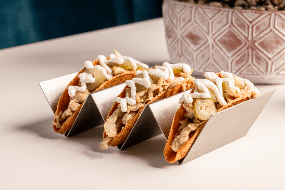 Chicken Shawarma Tacos at Arabisca