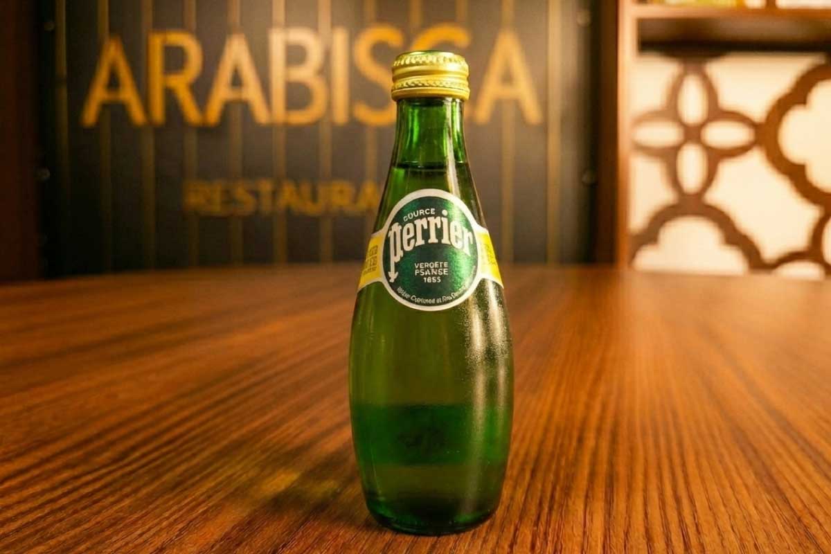 Sparkling Water at Arabisca