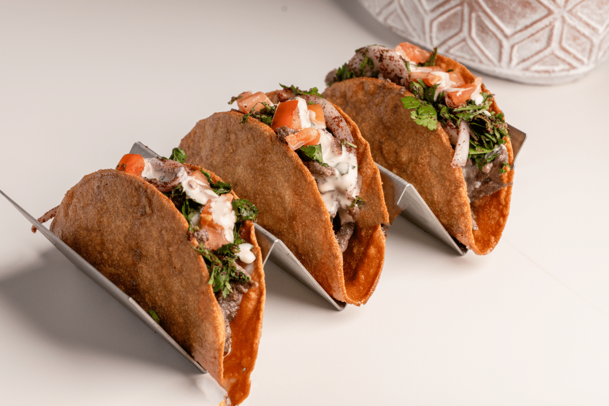 Beef Shawarma Tacos at Arabisca