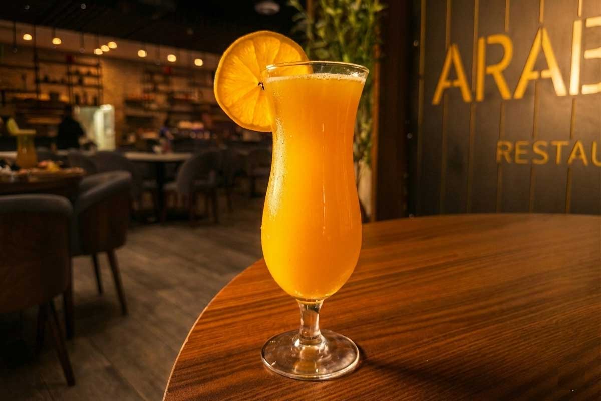 Fresh Orange Juice at Arabisca