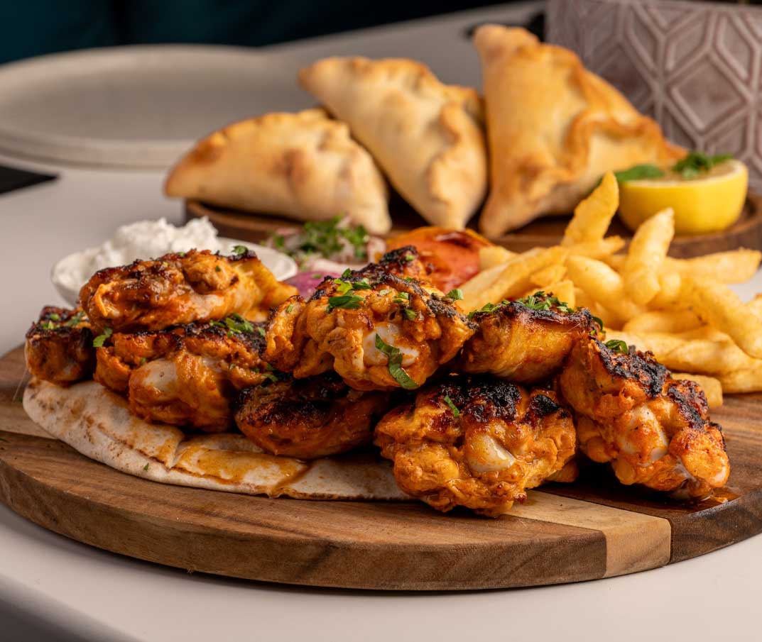 Chicken Wings at Arabisca