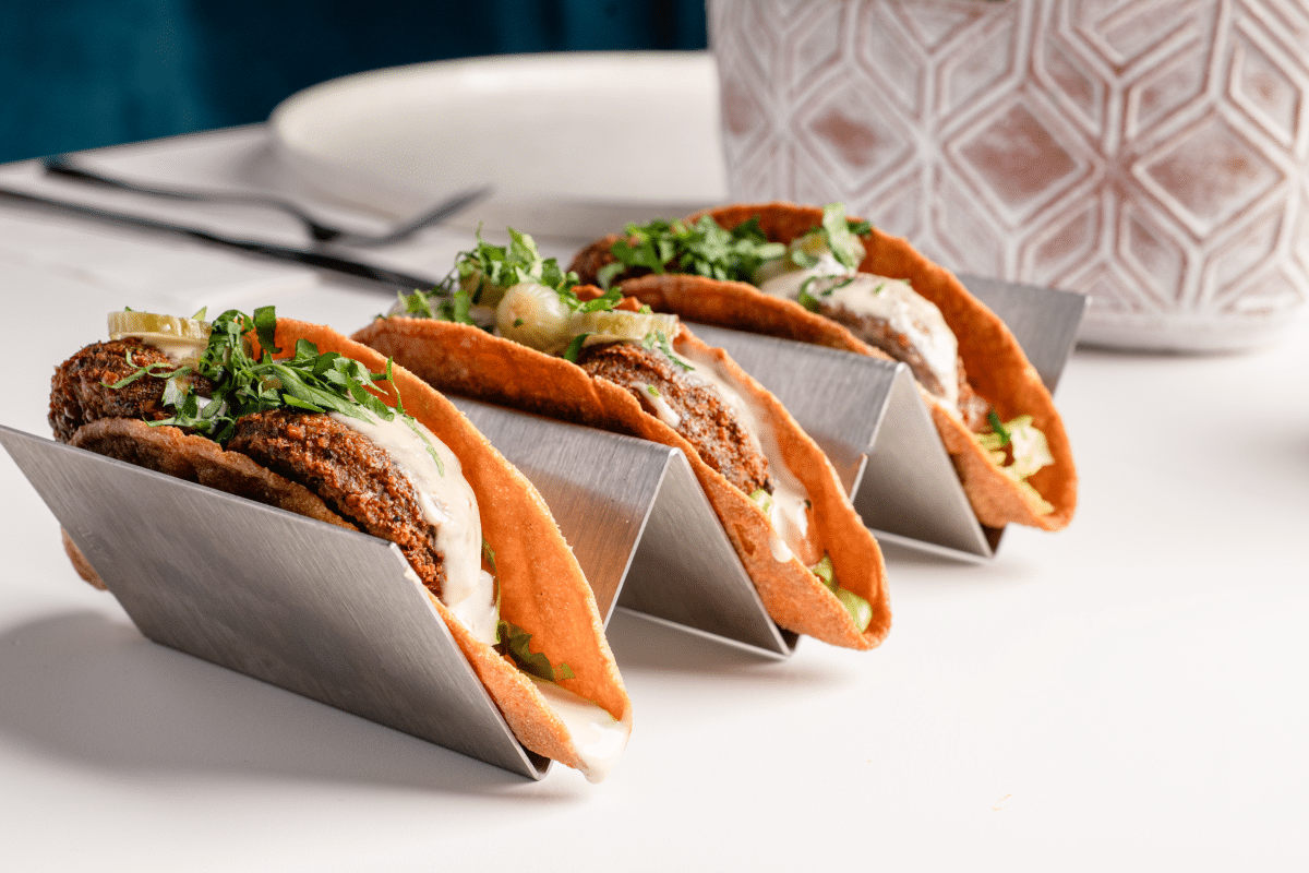 Falafel Tacos at Arabisca
