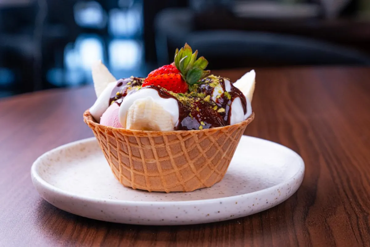 Ice Cream Bowl at Arabisca