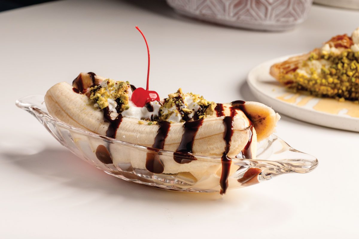 Banana Split at Arabisca
