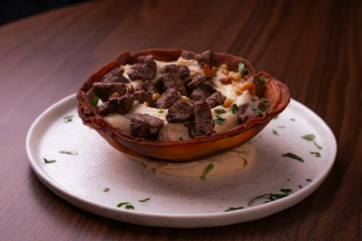 Hummus Deluxe at Arabisca