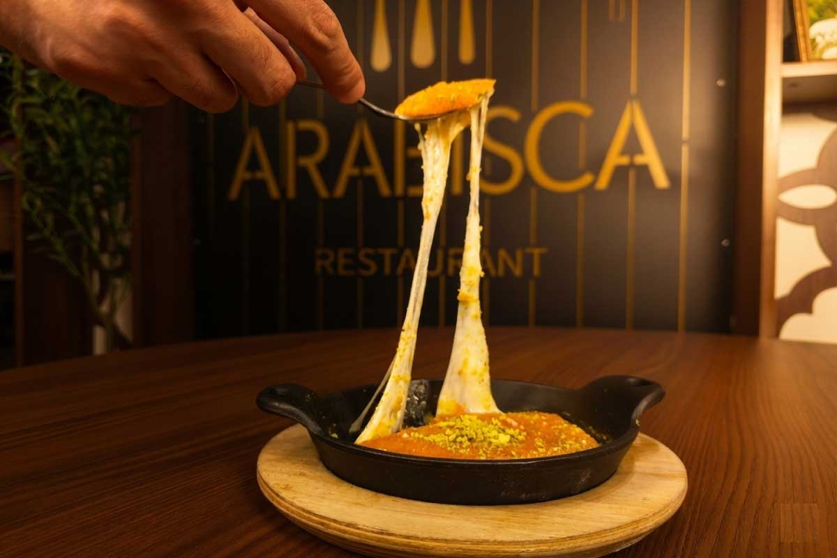 Kunafa Cheese at Arabisca